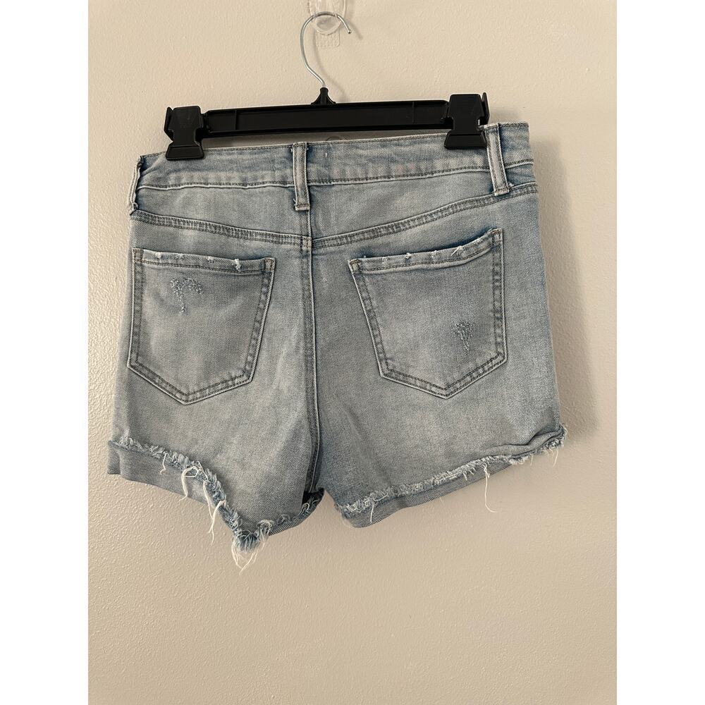 Altered State Distressed High Rise Jean Shorts sz 27 - Picture 2 of 4